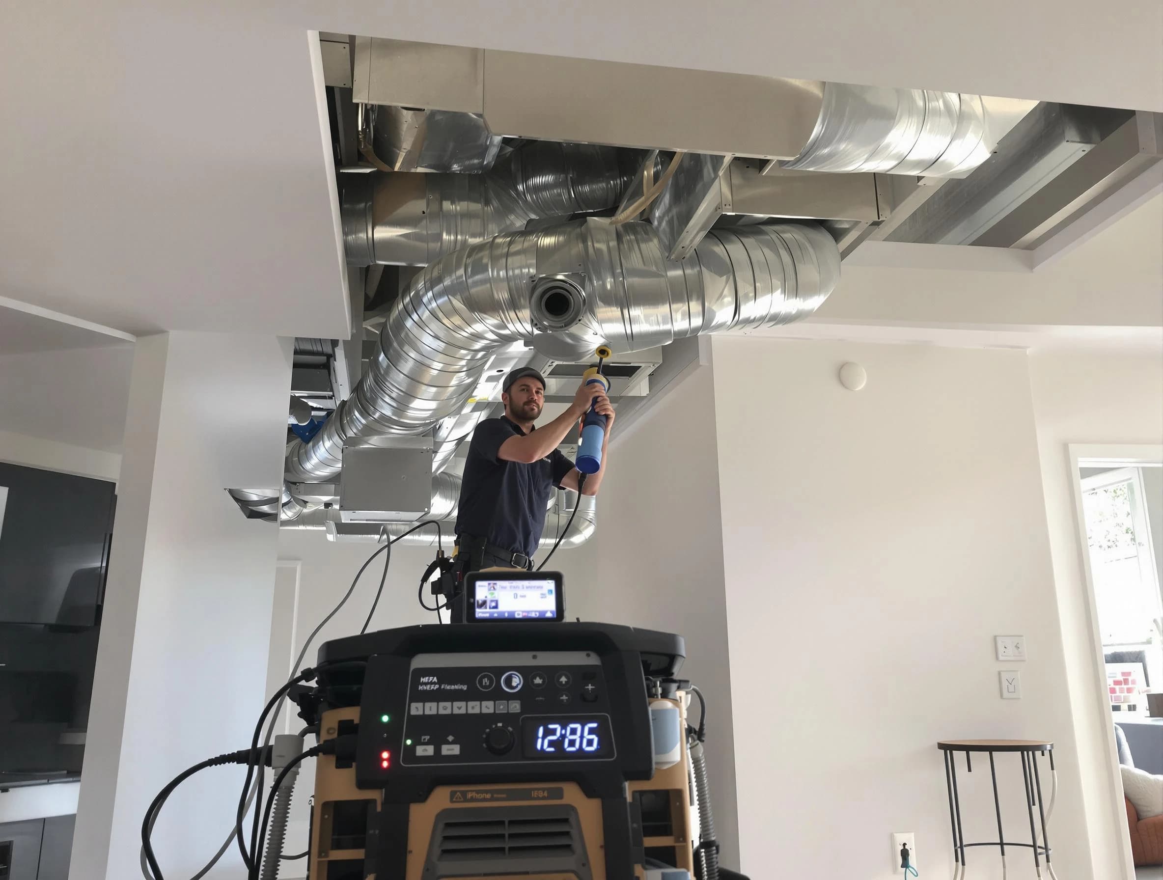 Advanced pure air duct cleaning by Hooper Air Duct Cleaning in Hooper