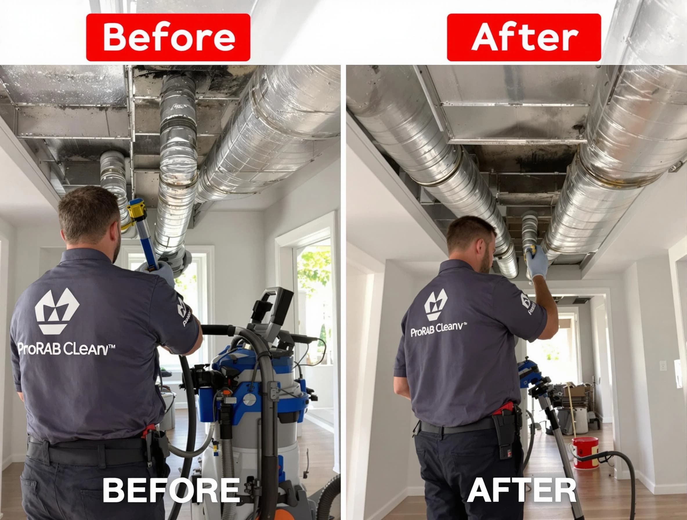 Hooper Air Duct Cleaning expert performing thorough residential duct cleaning in a Hooper home