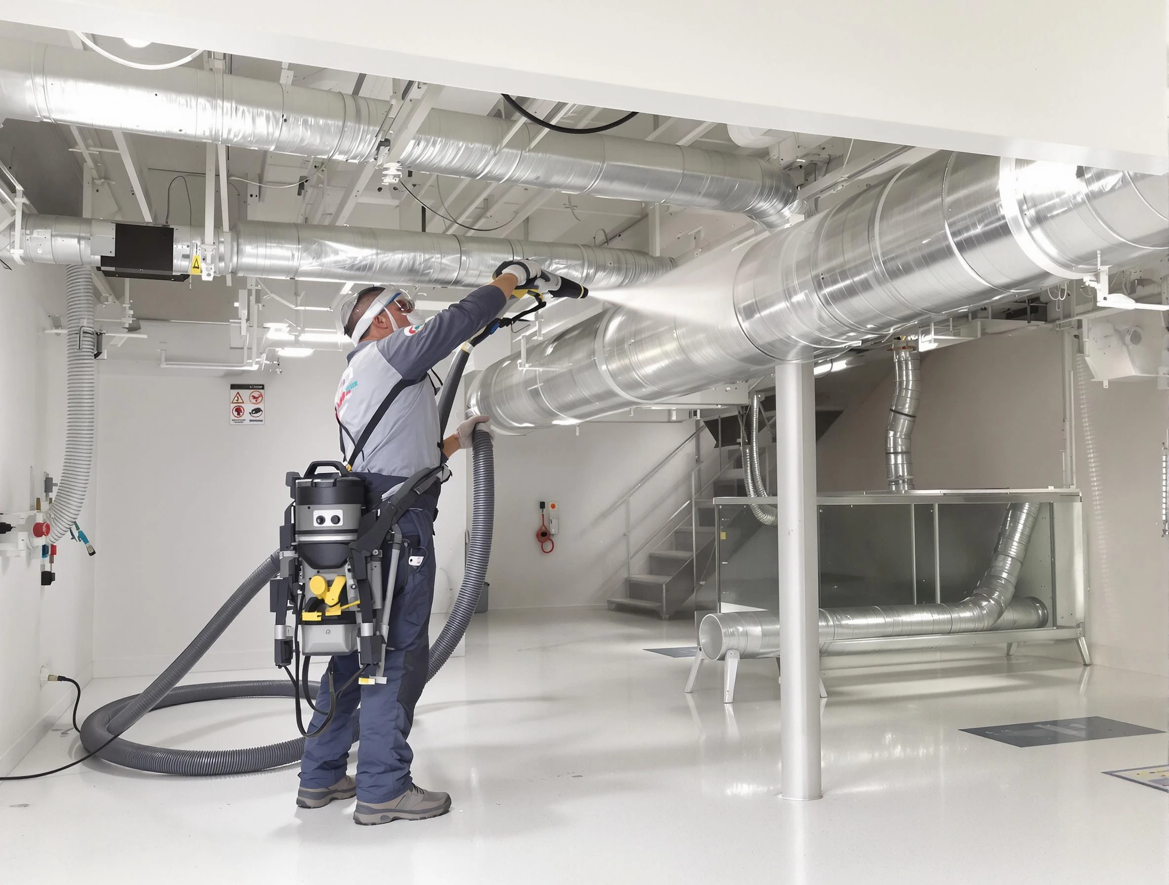Professional central duct cleaning by Hooper Air Duct Cleaning in Hooper